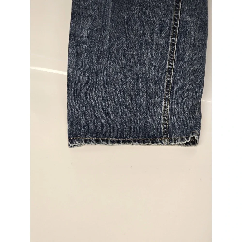 Cinch Mens Blue Denim Jeans Straight Leg Medium Wash Western Workwear 40x30